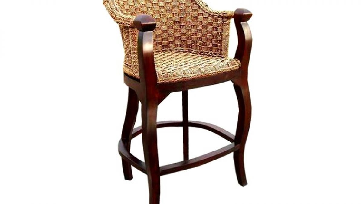 Ferrari Seagrass 4x4 Barstool Rattan Barstool Rattan Furniture Manufacture Asia Furniture