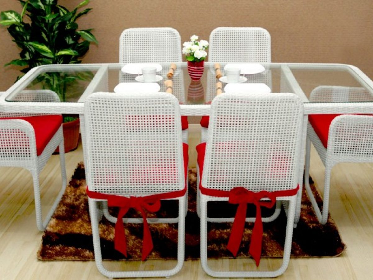 Fern Synthetic Rattan Dining Set Dining Room Furniture Sets Synthetic Rattan Manufacture Asia Furniture